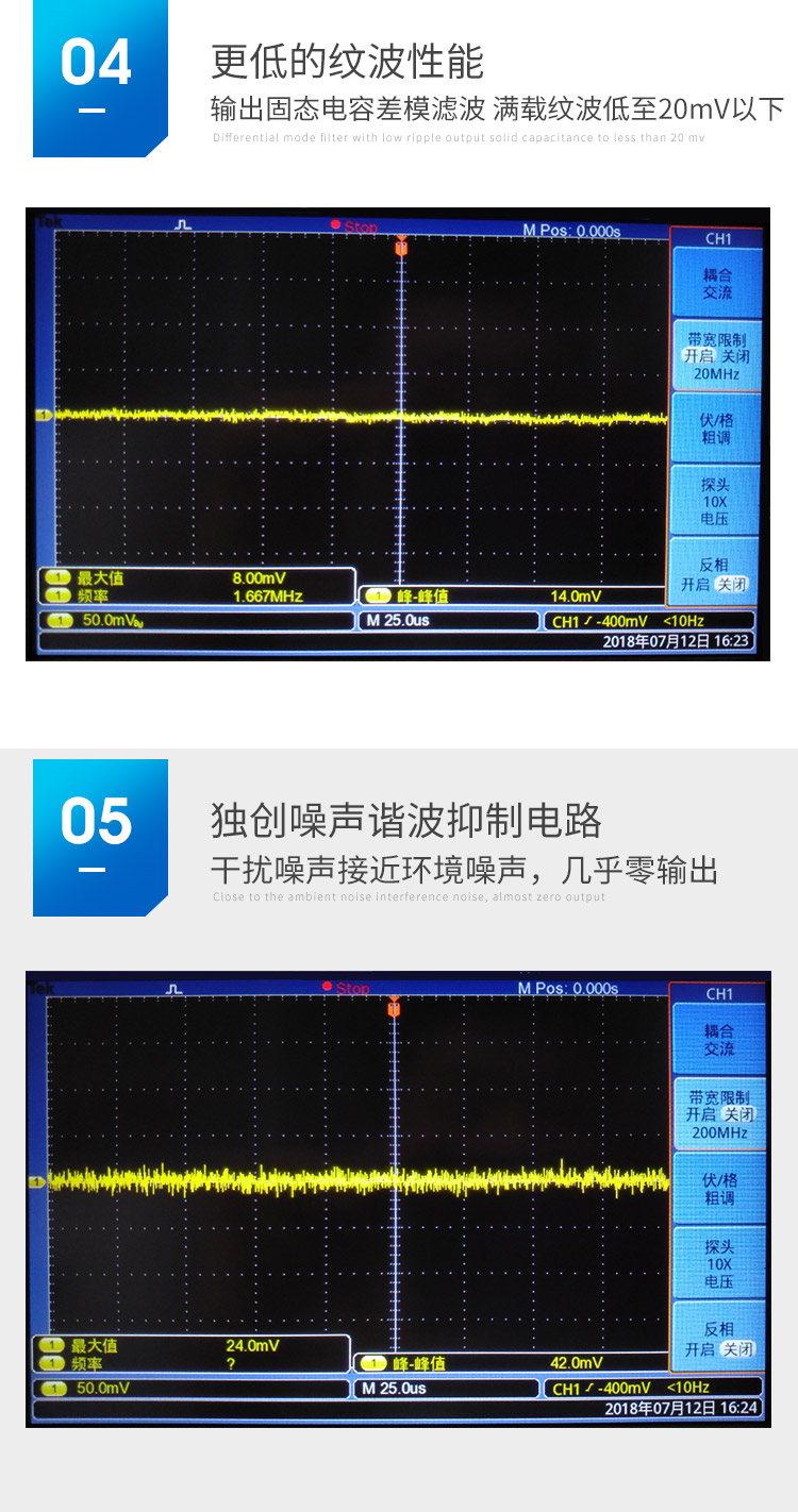 模塊電源紋波噪音 模塊電源紋波噪音